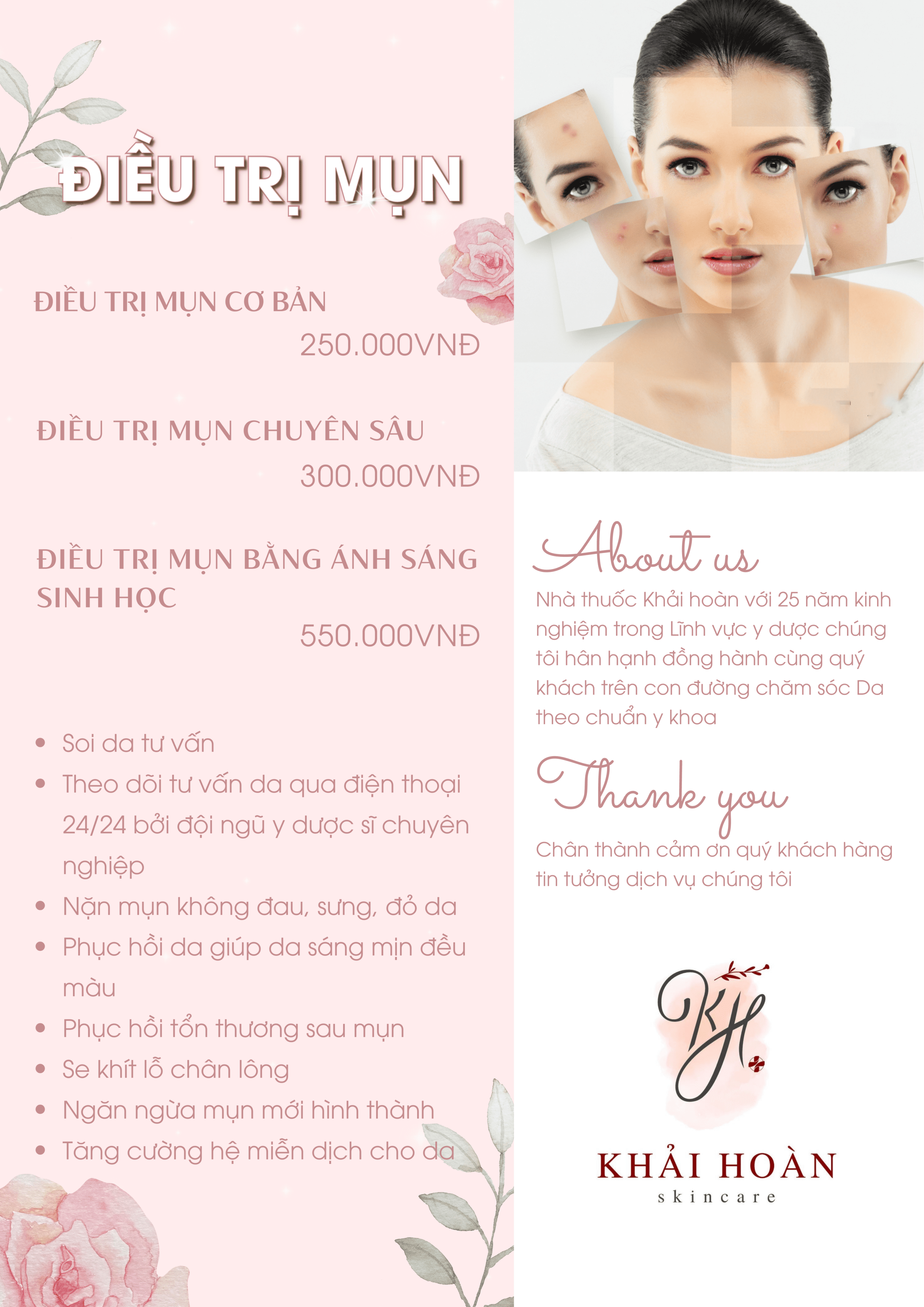 khaihoanskincare - bang gia tri mun