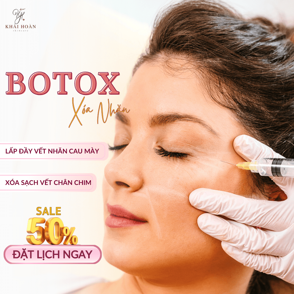 Khuyến Mãi 8 Khuyến mãi dịch vụ Botox lên đến 50% nhân dịp giáng sinh tại Khải Hoàn Skincare